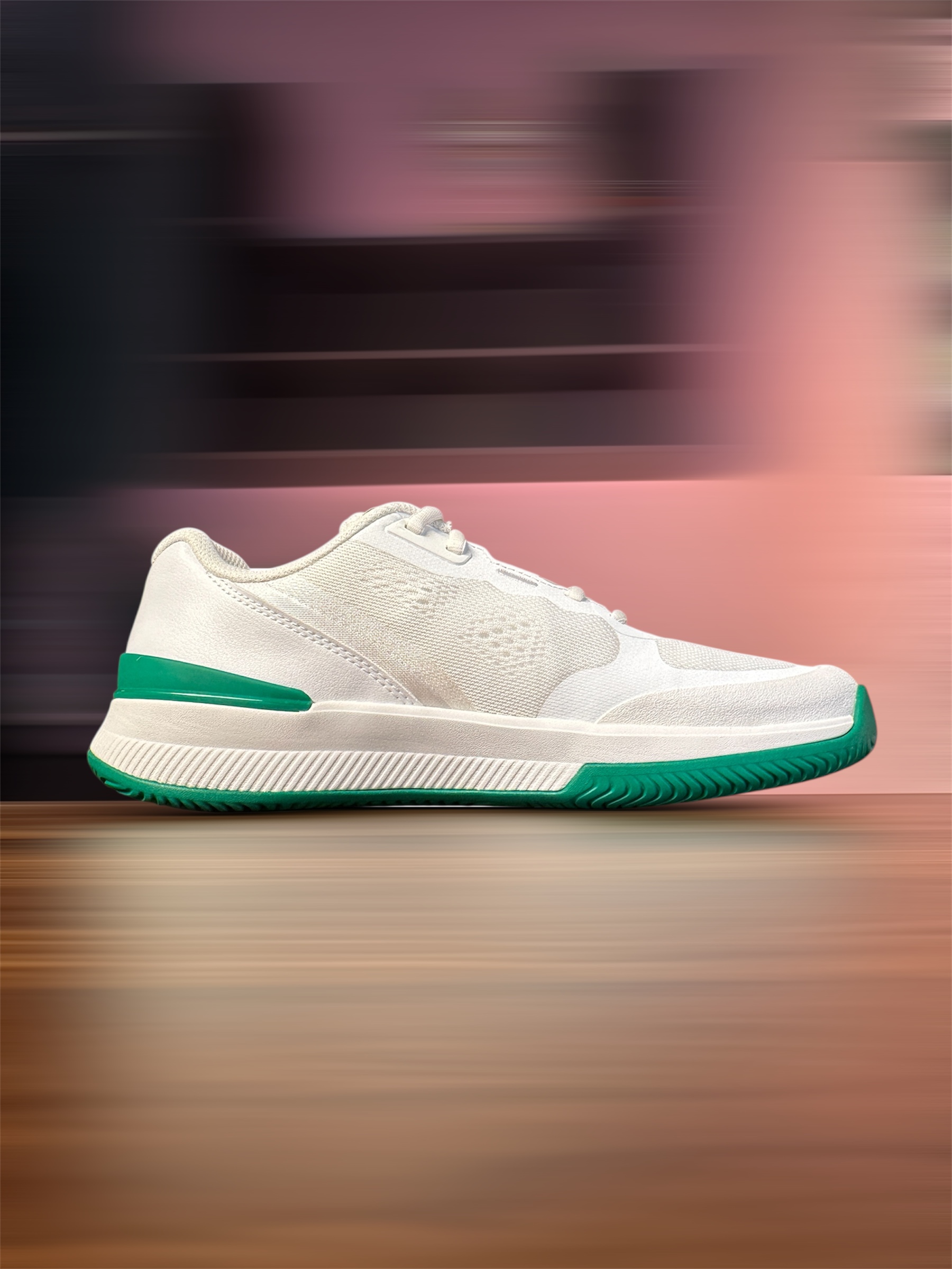 Giày Tennis/Pickleball Wilson INTRIGUE PRO Chính Hãng - Trắng Xanh Lá - Êm Ái, Ổn Định - Giảm Chấn - Bám Sàn